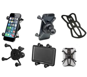 RAM X-Grip Universal Phone Holder. RAM-HOL-UN7B with 1" Ball (sku 18696)