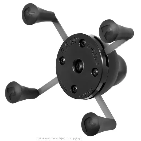 RAM X-Grip Universal Phone Holder. RAM-HOL-UN7B with 1" Ball (sku 18696)