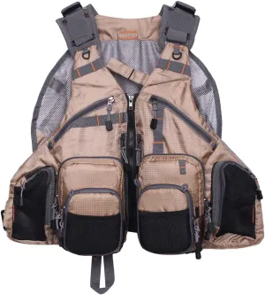 Raprance Fly Fishing Vest Backpack - Adjustable Lightweight and Quick-Dry, with 17 Pocketsfor Trout Bass Saltwate