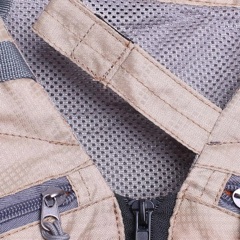 Raprance Fly Fishing Vest Backpack - Adjustable Lightweight and Quick-Dry, with 17 Pocketsfor Trout Bass Saltwate
