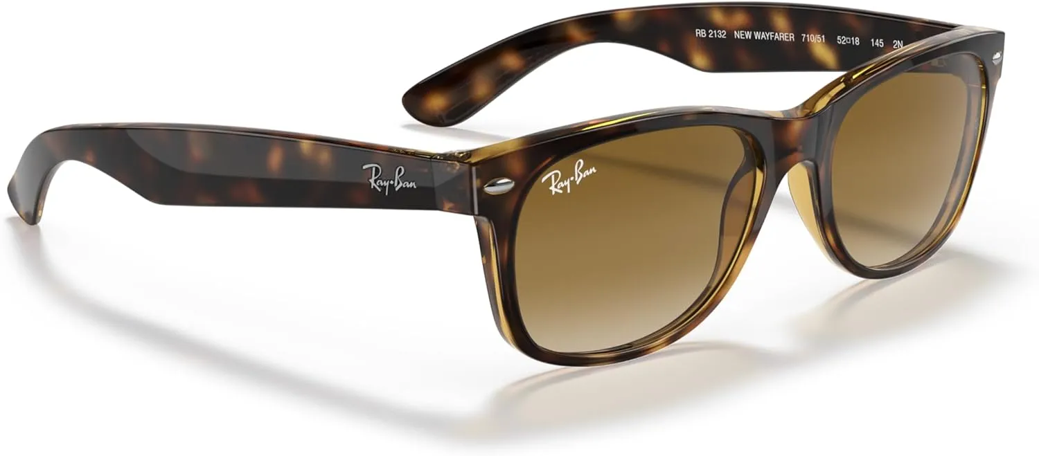 Ray-Ban RB2132 New Wayfarer Gradient Square Sunglasses