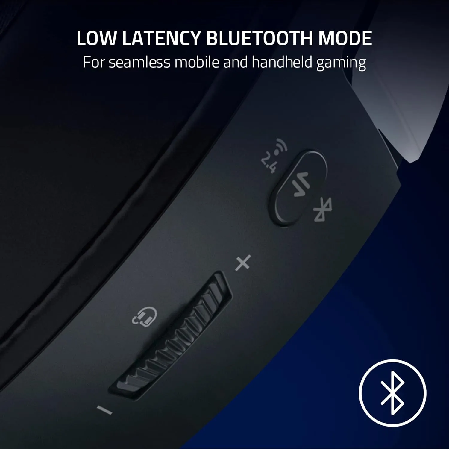 Razer Kaira Pro HyperSpeed Wireless Gaming Headset with Haptics for PlayStation 5 / PS5, PS4, PC, Mobile: Titanium 50mm Drivers - Hybrid Mic - Low Latency Bluetooth - 30 Hr Battery - White & Black