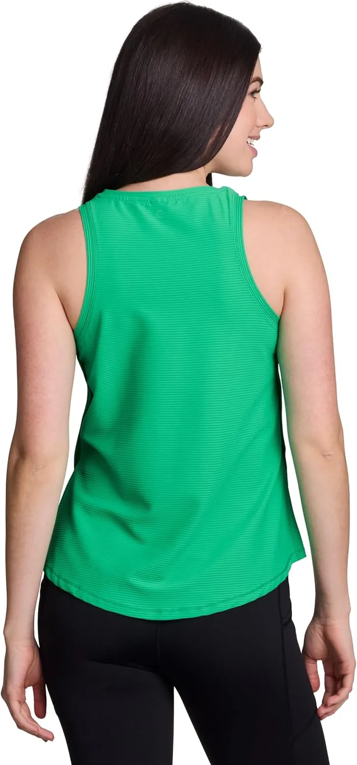 RBX Active Women's Airy Breathable Workout Top, Lightweight Quick Drying Gym Tank Top with Side Vents