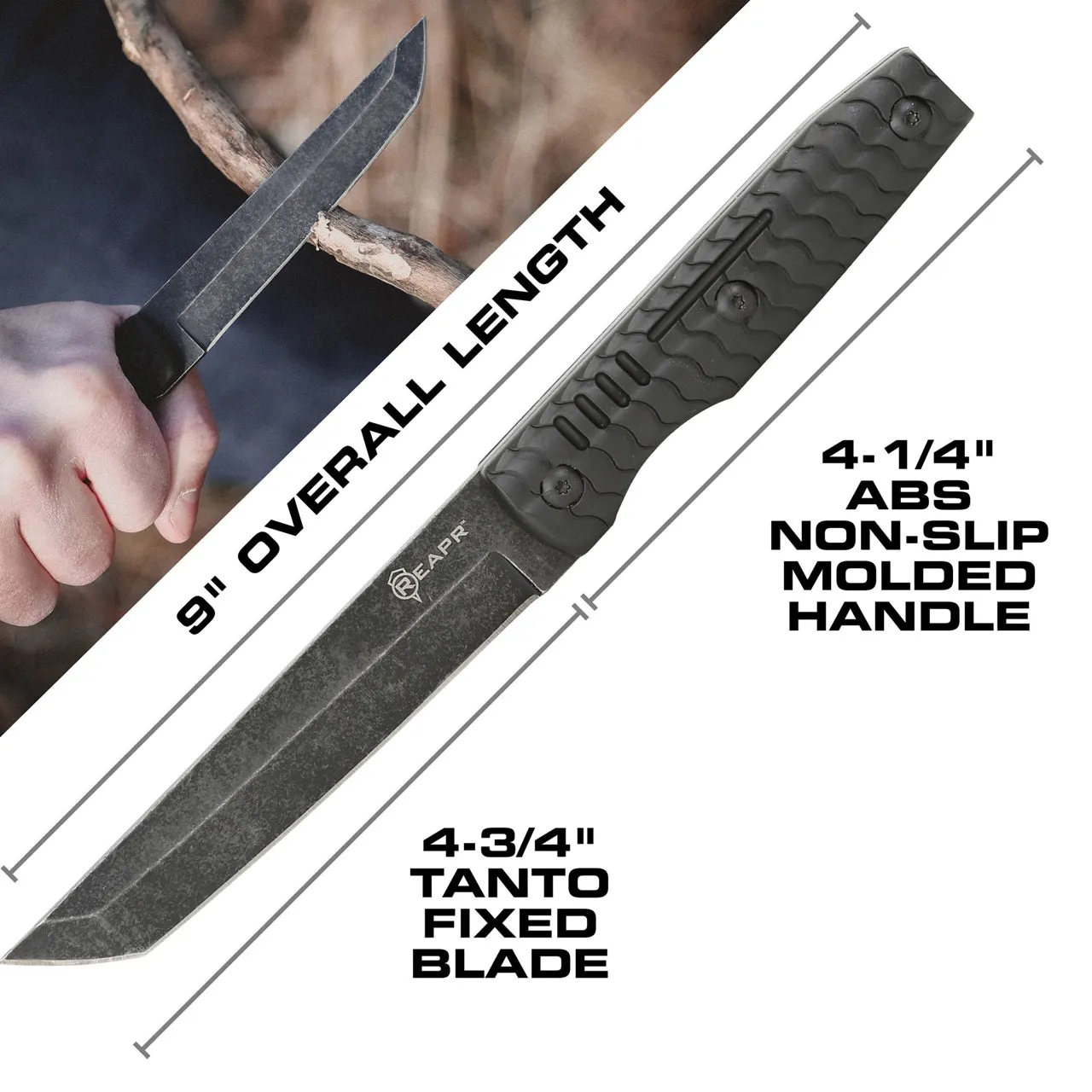 REAPR 11008 Tactical Tanto Knife Set