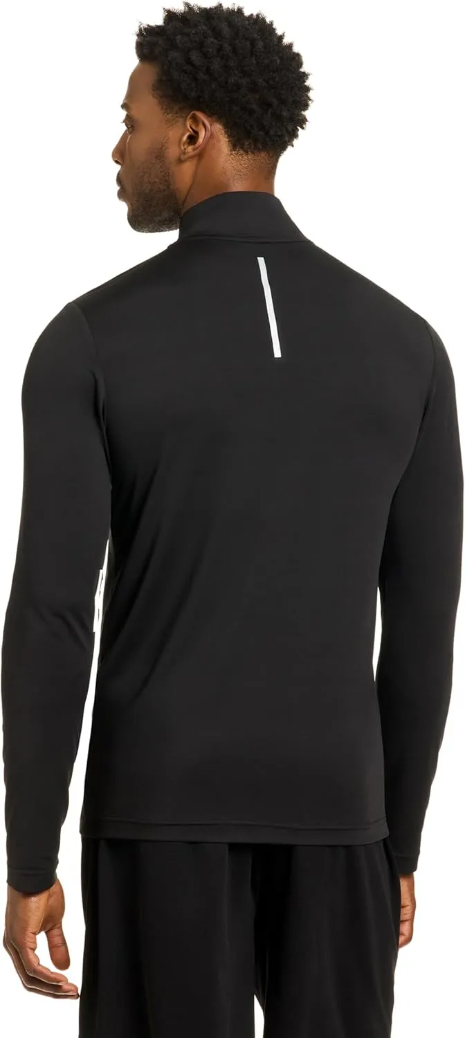 Reebok Energy Men's Long Sleeve Performance 1/4 Zip Top