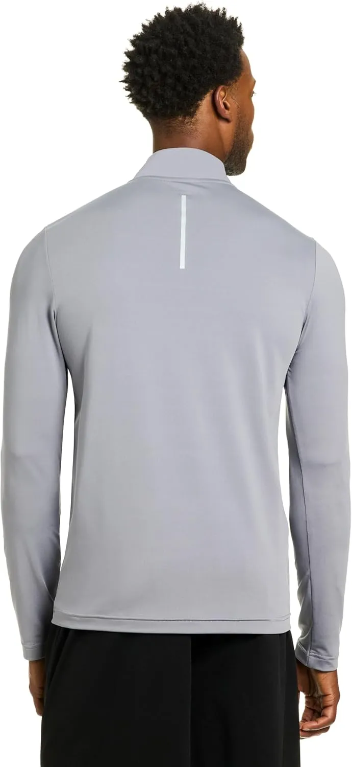 Reebok Energy Men's Long Sleeve Performance 1/4 Zip Top
