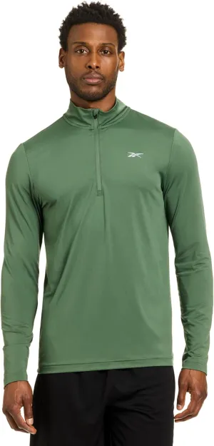 Reebok Energy Men's Long Sleeve Performance 1/4 Zip Top