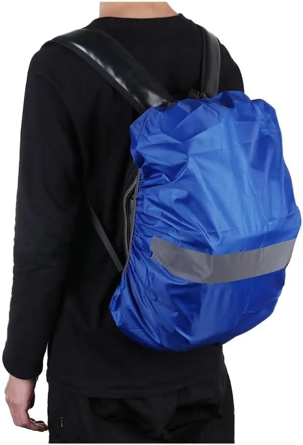 Reflective Waterproof Backpack Rain Cover Outdoor Hiking Climbing Bag Cover Cross Buckle Waterproof Rain Cover for Backpack