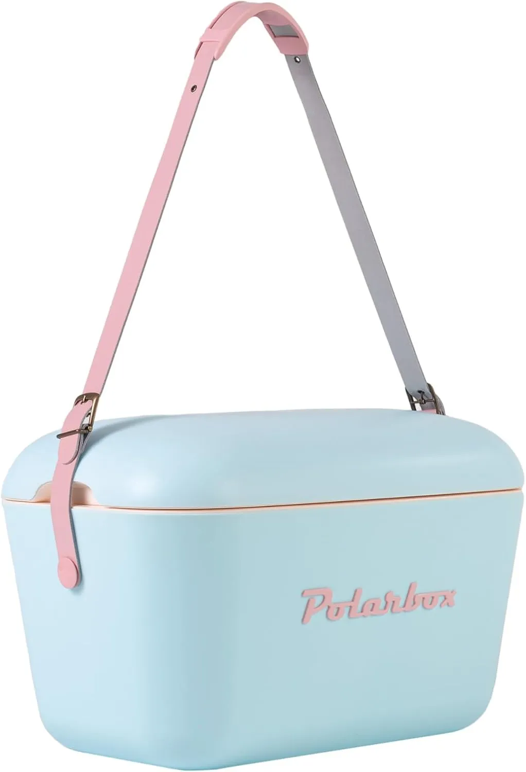 Retro Beach Cooler Vintage Picnic Lunch Box Bag Portable Cooler Travel Camping Hiking 90s Style Ice Chest