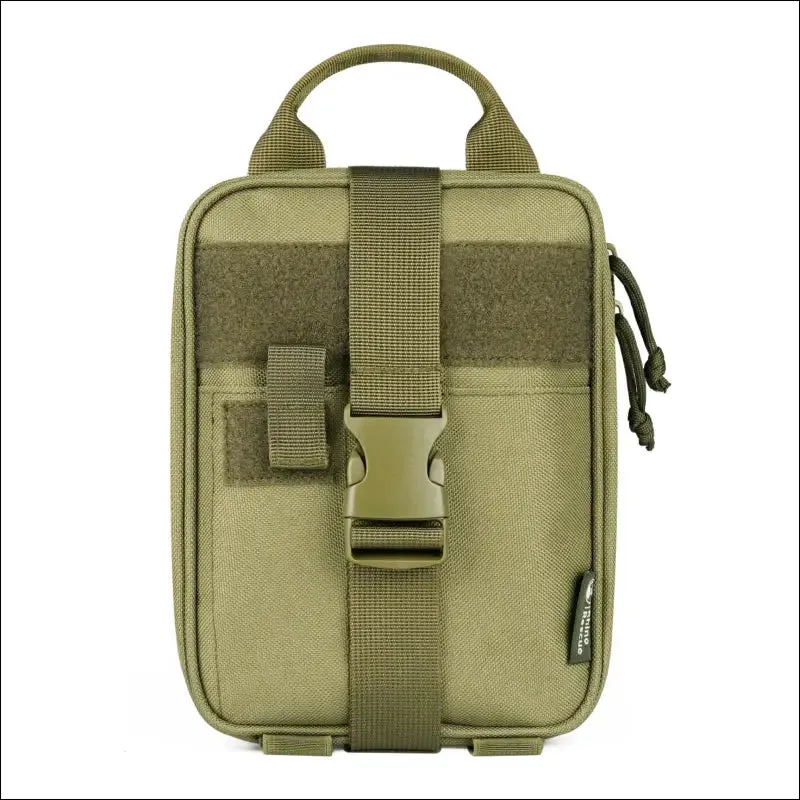 Rhino first aid survival kit tactical ifak pouch supplied camping kit with 20 emt items