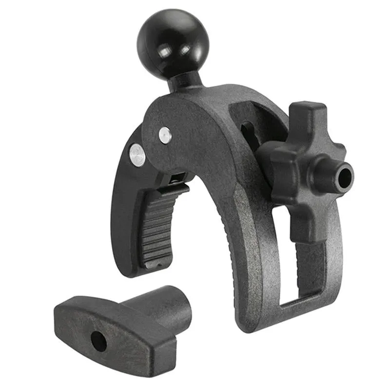 Robust Motorbike Clamp Mount & Dedicated Cradle for Garmin Alpha devices (sku 49910)