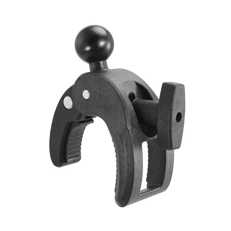 Robust Motorbike Clamp Mount & Dedicated Cradle for Garmin Alpha devices (sku 49910)