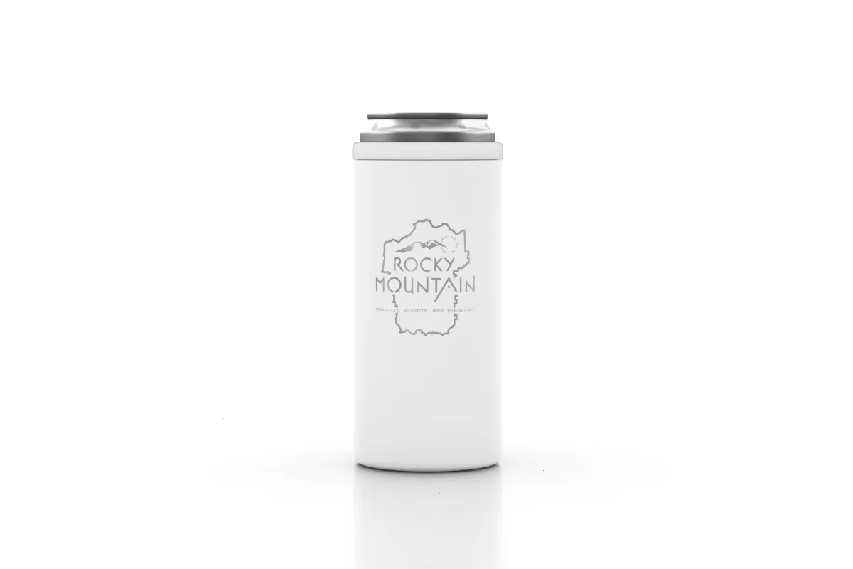 Rocky Mountain Insulated 12 oz Slim Can Cooler