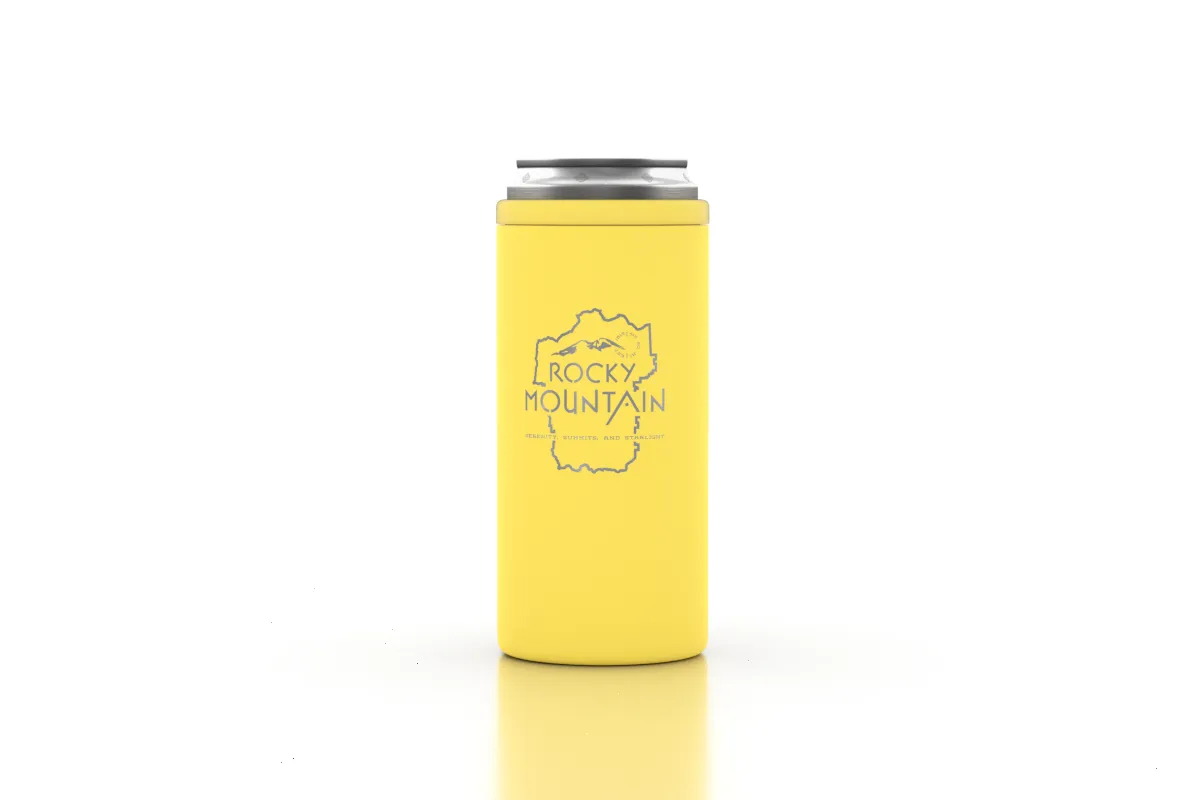 Rocky Mountain Insulated 12 oz Slim Can Cooler