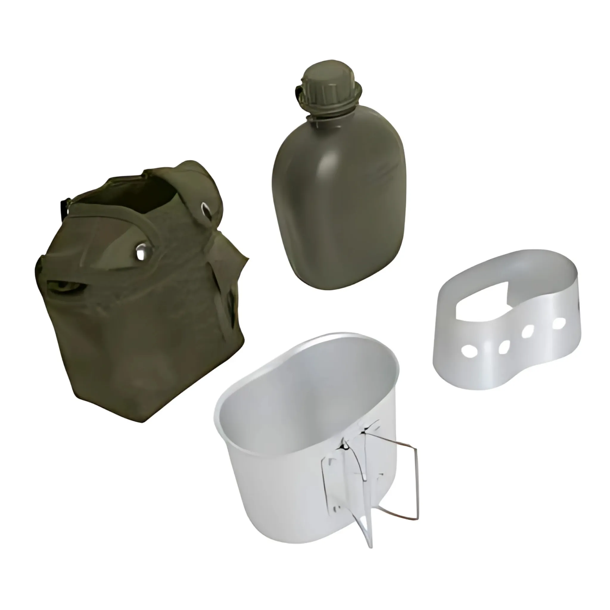 Rothco Canteen Set with Cover, Cup, and Stand