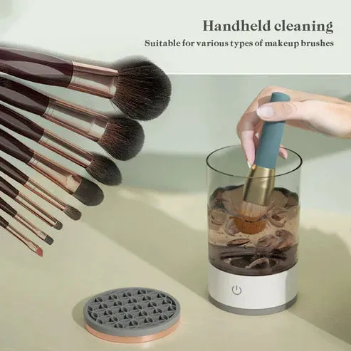 Royaleva 3-in-1 Cosmetic Brush Cleaner Machine - Electric Makeup Brush Cleaner Device