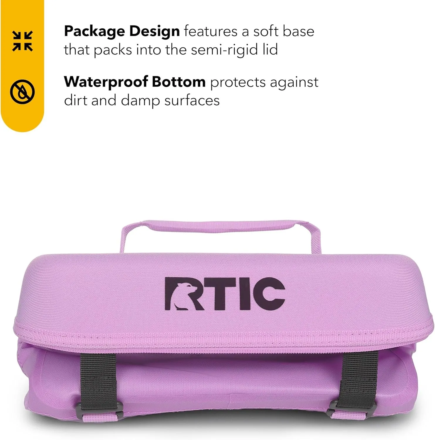 RTIC 15 Can Everyday Cooler, Soft Sided Portable Insulated Cooling for Lunch, Beach, Drink, Beverage, Travel, Camping, Picnic, for Men and Women