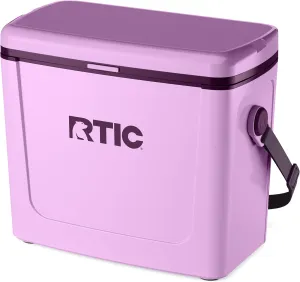RTIC 16 Qt Road Trip Cooler, Hard Insulated Portable with Strap and Handle for Outdoor, Beach, Picnic, Camping, Sports, Travel