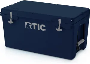RTIC 65 QT Ultra-Tough Cooler Hard Insulated Portable Ice Chest Box for Beach, Drink, Beverage, Camping, Picnic, Fishing, Boat, Barbecue