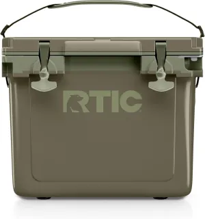 RTIC Ultra-Light 22 Quart Hard Cooler Insulated Portable Ice Chest Box for Drink, Beverage, Beach, Camping, Picnic, Fishing, Boat, Barbecue, 30% Lighter Than Rotomolded Coolers