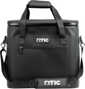 RTIC Ultra-Tough Soft Cooler 40 Can, Insulated Bag Portable Ice Chest Box for Lunch, Beach, Drink, Beverage, Travel, Camping, Picnic, Car, Trips, Floating Cooler Leak-Proof with Zipper