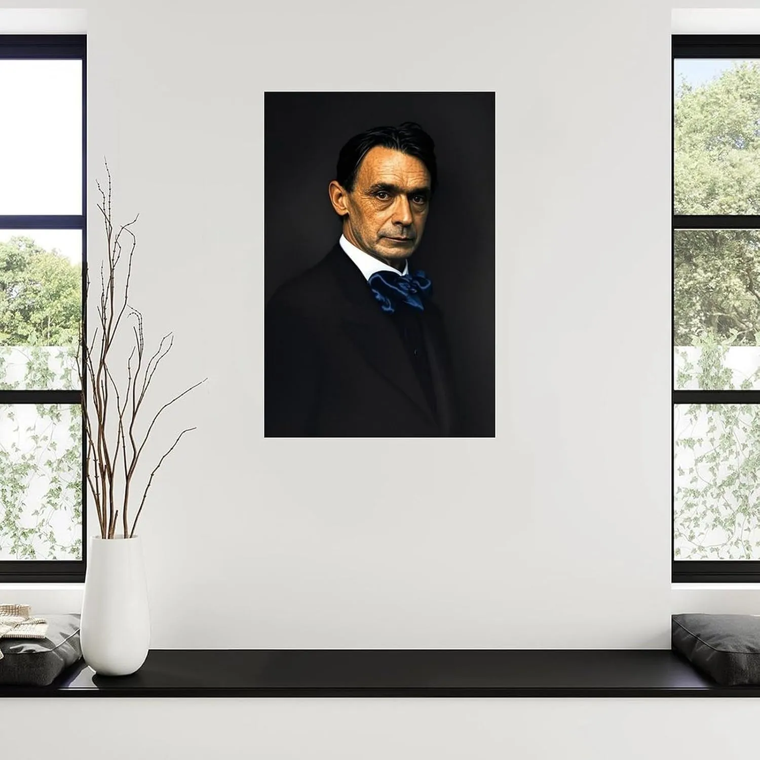 Rudolf Steiner Poster Wall Art (27) Canvas Painting Posters And Prints Wall Art Pictures for Living Room Bedroom Decor 24x36inch(60x90cm) Unframe-style