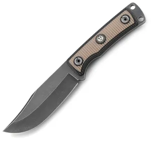 Ruger Powder-Keg Clip Point Plain Edge Fixed Blade Knife