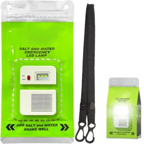 Saltwater Emergency Lamp – Battery-Free Survival Lighting