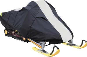SBU 600D Snowmobile Travel and Storage Cover Compatible for 2004-2010 Model Year Polaris Trail RMK Sleds. Slush and Mud Protection