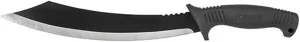 Schrade Delta Class Decimate Parang Full Tang Machete with Stainless Steel Blades and TPR Handles for Outdoor Survival, Camping and Bushcraft