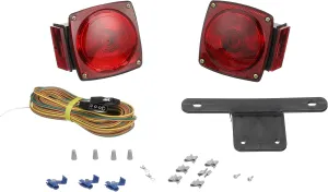 SEACHOICE Trailer Light Kit, Submersible Under 80 in.