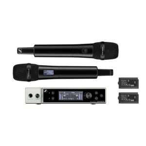 Sennheiser EW-DX 835-S SET Dual Wireless Handheld System (470-550Mhz)