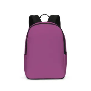 Shaded Midtone Purple Waterproof Backpack | C20M80Y0K30