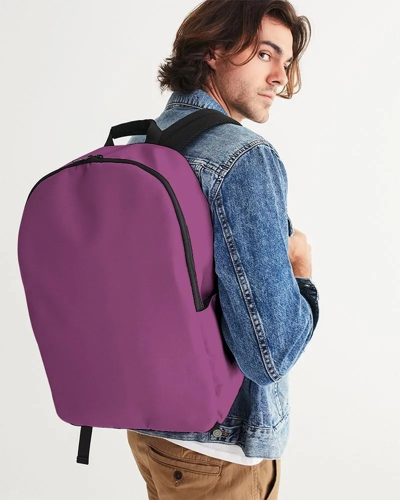 Shaded Midtone Purple Waterproof Backpack | C20M80Y0K30
