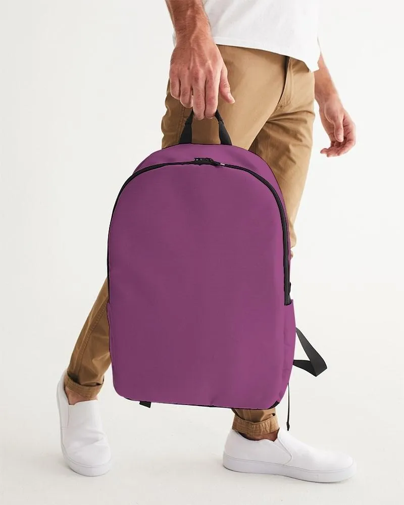 Shaded Midtone Purple Waterproof Backpack | C20M80Y0K30