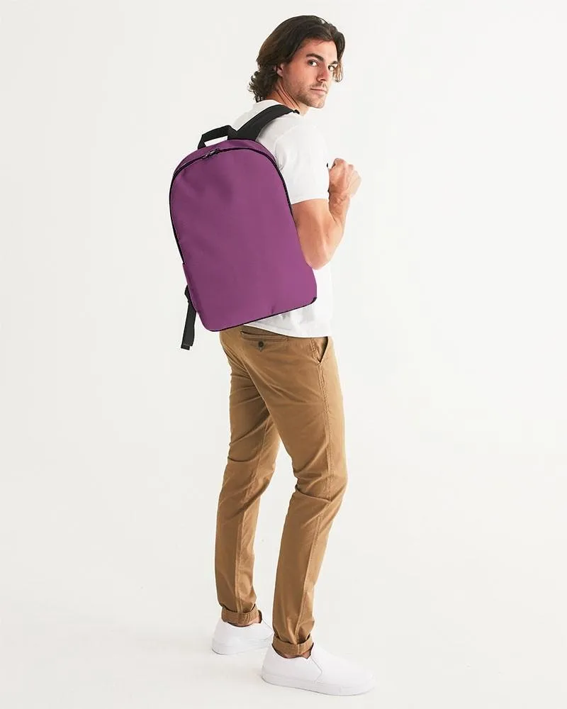 Shaded Midtone Purple Waterproof Backpack | C20M80Y0K30