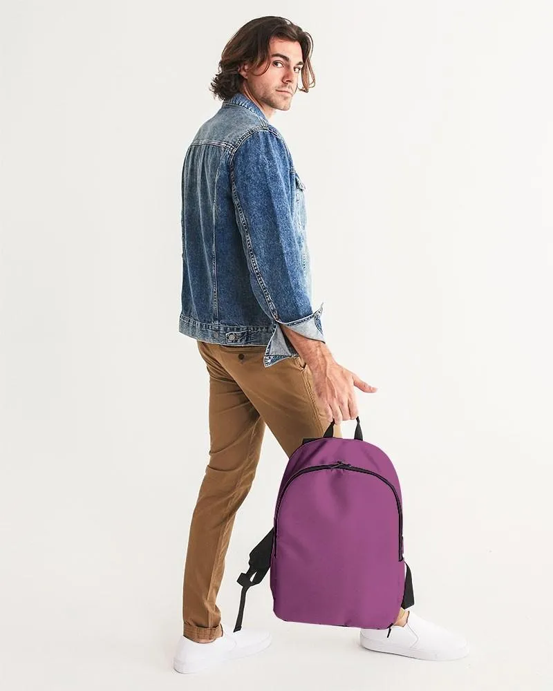 Shaded Midtone Purple Waterproof Backpack | C20M80Y0K30
