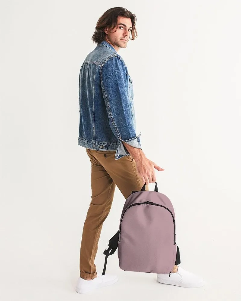 Shaded Pale Pastel Pink Brown Waterproof Backpack | C0M30Y8K30