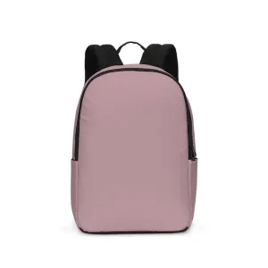 Shaded Pale Pastel Pink Brown Waterproof Backpack | C0M30Y8K30
