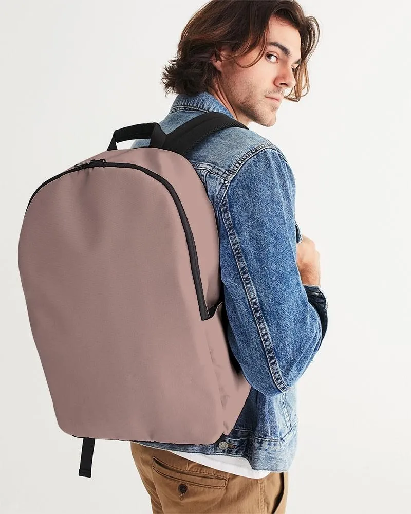 Shaded Pale Pastel Red Brown Waterproof Backpack | C0M30Y22K30