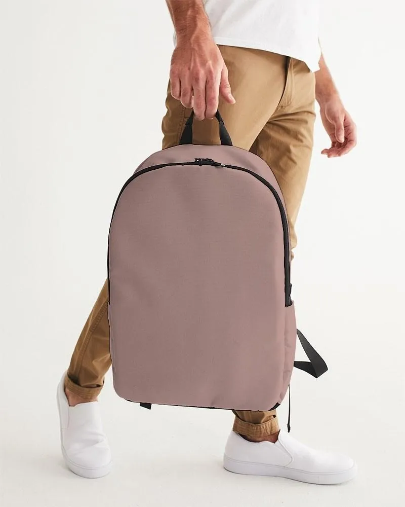 Shaded Pale Pastel Red Brown Waterproof Backpack | C0M30Y22K30