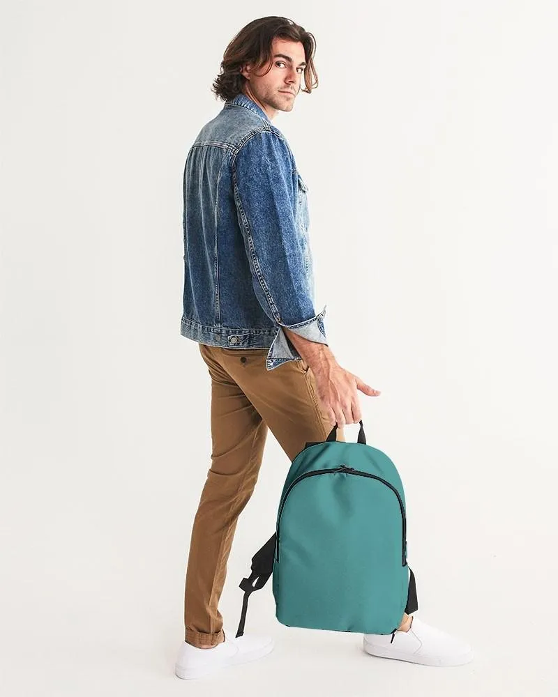 Shaded Pastel Blue-Green Waterproof Backpack | C60M0Y30K30