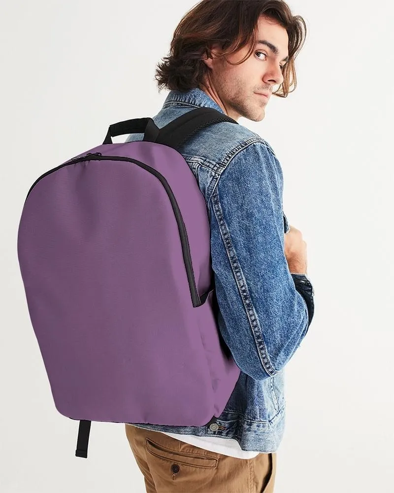 Shaded Pastel Purple Waterproof Backpack | C30M60Y0K30