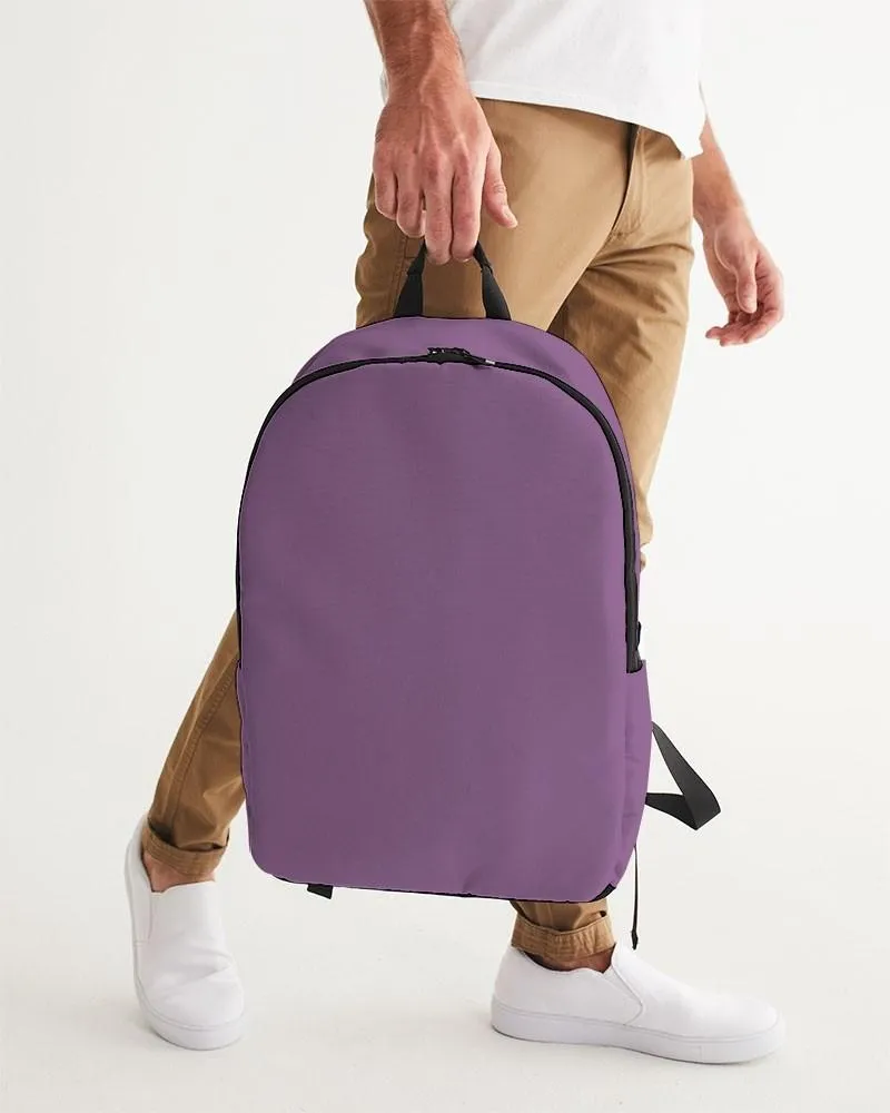 Shaded Pastel Purple Waterproof Backpack | C30M60Y0K30