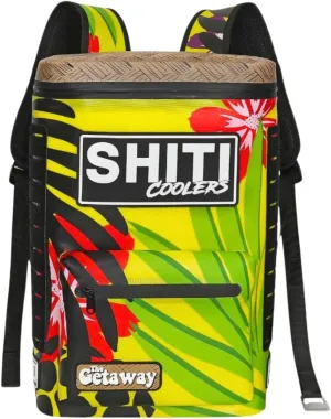 SHITI Coolers Cooler for Camping, Travel, Beach, Soft Lunch Box for Food, Drinks & Ice, Portable, Waterproof 24 Hr Insulated Bag with Shoulder Straps, Customizable