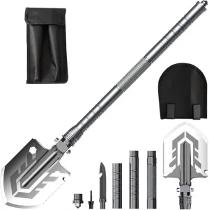 Shovels,YIWENG Folding Camping Shovel Outdoor Multitool Survival Equipment for Hiking Hunting Gardening Emergency