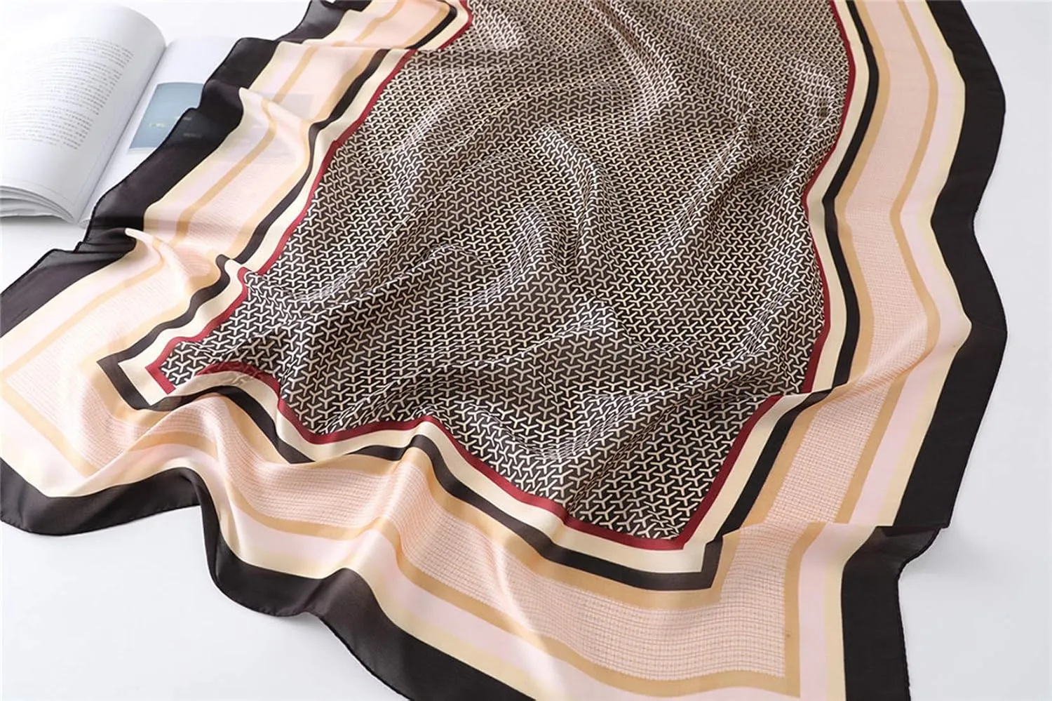 Silk Scarf Mulberry Silk Fashion Scarves Long Lightweight Shawl Wrap …
