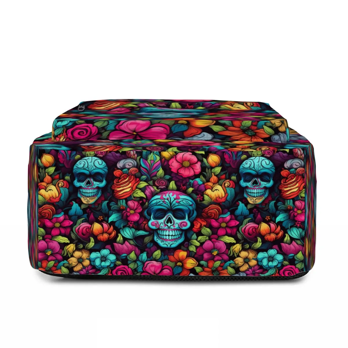 Skulls Flowers Lightweight Backpack