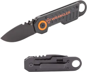 Small Pocket Knife for Men - Folding Keychain Knife with 1.9" Blade - Mini EDC Compact Gear for Camping, Hiking & Tactical Gear, Lightweight Everyday Carry