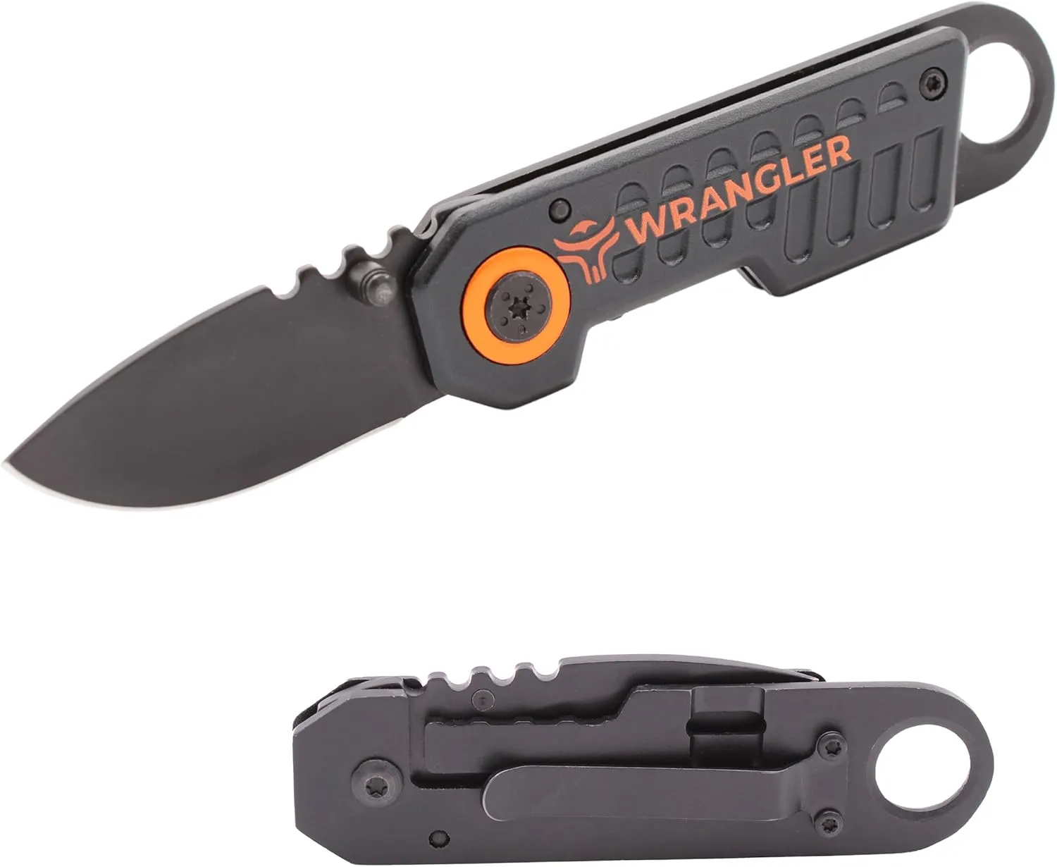 Small Pocket Knife for Men - Folding Keychain Knife with 1.9" Blade - Mini EDC Compact Gear for Camping, Hiking & Tactical Gear, Lightweight Everyday Carry
